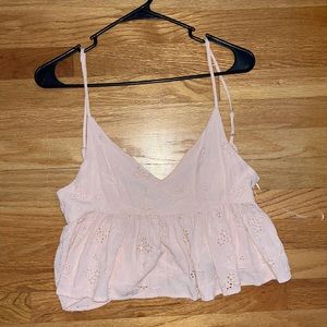 Pink skylar and Madison tank